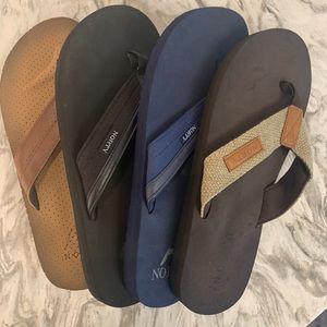 4 Pair New Norty Flip-Flops -10
